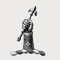 Poynter family crest, coat of arms