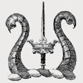 Mortinius family crest, coat of arms