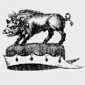 Davie family crest, coat of arms