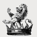 Ribton family crest, coat of arms