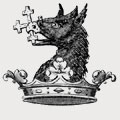 Shove family crest, coat of arms
