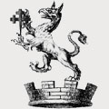 Castlelock family crest, coat of arms