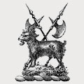 Powles family crest, coat of arms