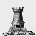 Cornick family crest, coat of arms