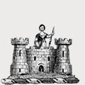 Burchardt-Ashton family crest, coat of arms