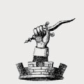 Jordon family crest, coat of arms