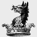 Gregge-Hopwood family crest, coat of arms