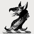 Birde family crest, coat of arms
