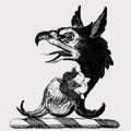 Mauncell family crest, coat of arms