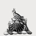 Larkin family crest, coat of arms