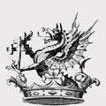 Nelme family crest, coat of arms