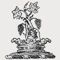 Burnet family crest, coat of arms
