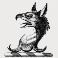 Morgan family crest, coat of arms
