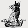 Tempest family crest, coat of arms