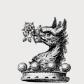 Millerd family crest, coat of arms