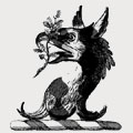Godsalve family crest, coat of arms