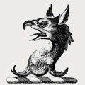 Grange family crest, coat of arms
