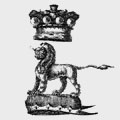 Lovaine family crest, coat of arms