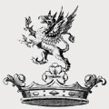 Rowdon family crest, coat of arms