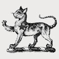 Staunton family crest, coat of arms