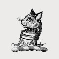 Hilton-Simpson family crest, coat of arms