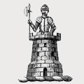 Macegan family crest, coat of arms