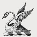 Isham family crest, coat of arms