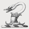 Pomfrett family crest, coat of arms