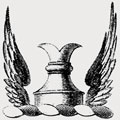 Kynnerton family crest, coat of arms
