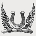 Gradocke family crest, coat of arms