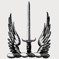 Ventris family crest, coat of arms