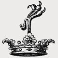 Singe family crest, coat of arms