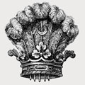 Alvanley family crest, coat of arms