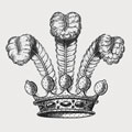 Delius family crest, coat of arms