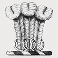 Athill family crest, coat of arms