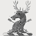 Bates family crest, coat of arms