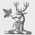 Fraser-Mackintosh family crest, coat of arms