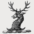 Hargrave family crest, coat of arms