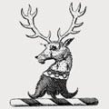Merlay family crest, coat of arms