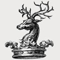 Fiske family crest, coat of arms