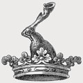 Saward family crest, coat of arms