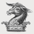 Wooldridge family crest, coat of arms