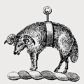 Deschamps family crest, coat of arms