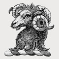Birket family crest, coat of arms