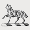 Punshon family crest, coat of arms