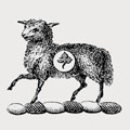 Lamb family crest, coat of arms
