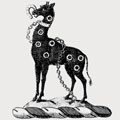Crisp family crest, coat of arms