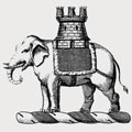 Singleton family crest, coat of arms