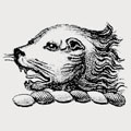 Burdenbroke family crest, coat of arms