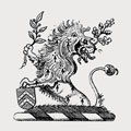 Brindley family crest, coat of arms